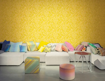 MISSONI Home Tapete Anemoni weinrot