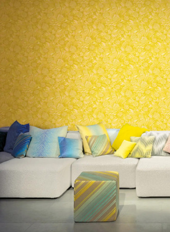 MISSONI Home Tapete Anemoni weinrot