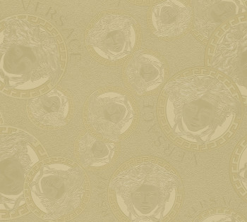 VERSACE Wallpaper "Medusa Amplified" gold 38461-1