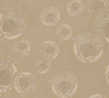 VERSACE Wallpaper "Medusa Amplified" rosé gold 38461-2