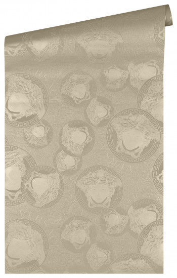 VERSACE Wallpaper "Medusa Amplified" silber 38461-3