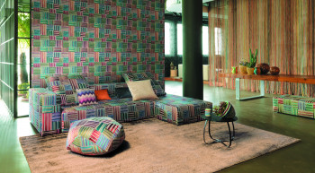 MISSONI Home Palenque Tapete Vlies beige