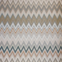 MISSONI Home Zig Zag Multicolore Tapete grün beige