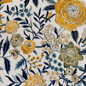 MISSONI Home Oriental Garden Mural metallic grün goldgelb