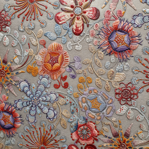 MISSONI Home Magic garden Tapete Vlies bunt