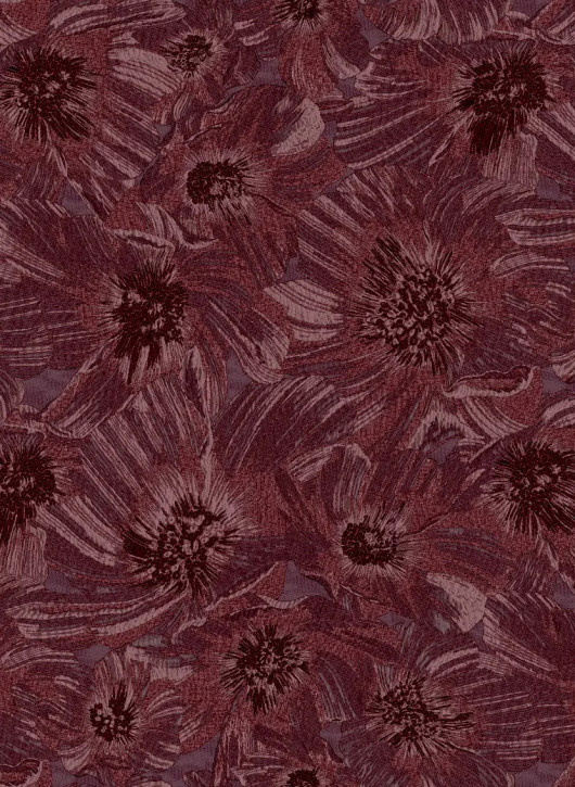 MISSONI Home Tapete Anemoni weinrot