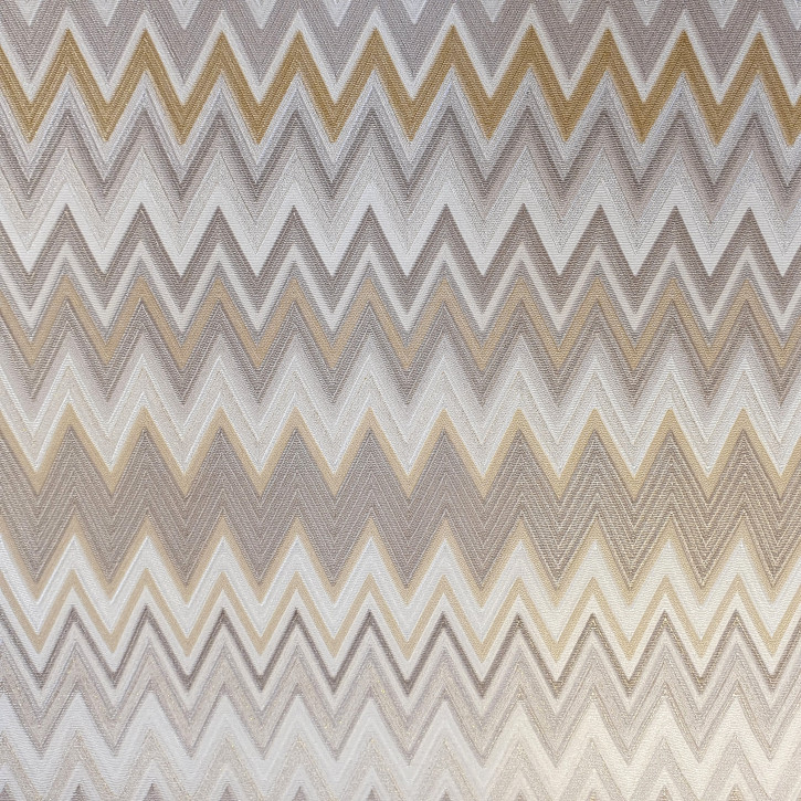 MISSONI Home Zig Zag Multicolore Tapete sandbeige