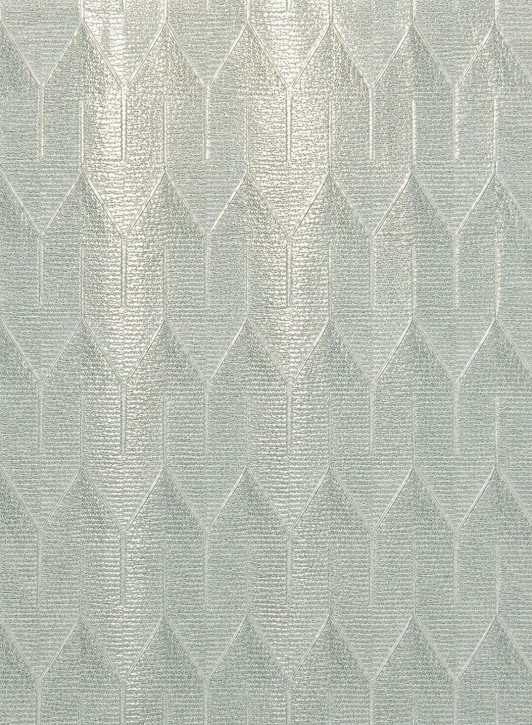 MISSONI Home Tapete Sestriere silber graublau